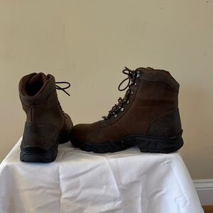 Harley-Davidson Women's Dark Brown Lace-Up Boots